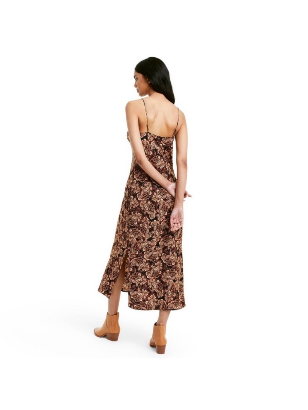 Nili Lotan x Target Paisley Print Slip Dress Large - Picture 2 of 9